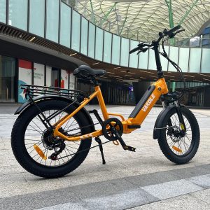 VAKOLE VT4 Fat Bike couleur Orange 250W – Image 2