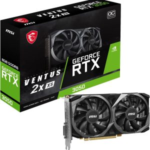 MSI GeForce RTX 3050 Ventus 2X XS 8G OC – Image 1