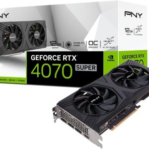 PNY GeForce RTX 4070 Super 12GB Verto Overclocked Dual Fan DLSS 3 – Image 1