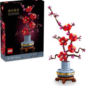 Lego Icons Les Fleurs de Prunier - Plante sans Entretien à Offrir -  Collection Botanique pour Adultes – Image 1