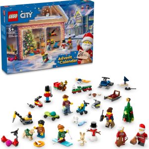 LEGO City Le Calendrier de l'Avent 2024 - Minifigurines de Père Noël et Mère Noël 60436 – Image 2