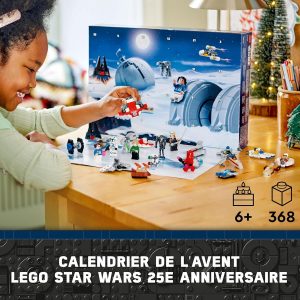 LEGO Star Wars Le Calendrier de l’Avent 2024- Fans de la Guerre des Étoiles 75395 – Image 7