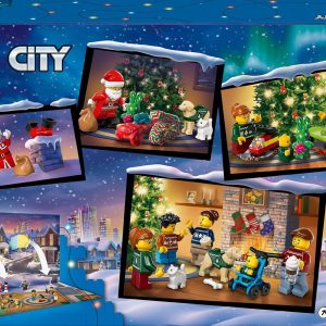 LEGO City Le Calendrier de l'Avent 2024 - Minifigurines de Père Noël et Mère Noël 60436 – Image 1